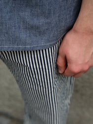 Belafonte Double Breated SS Shirt – Blue Chambray (30-16)