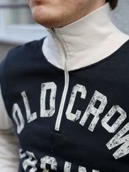 Gladhand Old Crow Racing Half Zip Jersey – Black/Ivory