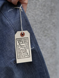 Belafonte Double Breated SS Shirt – Blue Chambray (30-16)