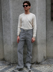 Sugar Cane Hickory Stripe Work Pants – One Wash (SC42496-421)