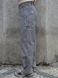 Sugar Cane Hickory Stripe Work Pants – One Wash (SC42496-421)