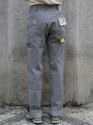 Sugar Cane Hickory Stripe Work Pants – One Wash (SC42496-421)