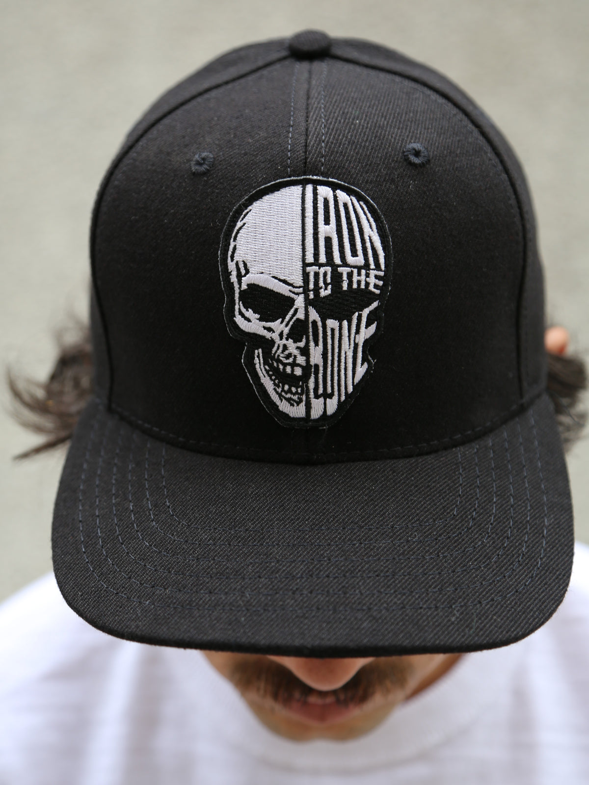 Iron Heart 'Iron To The Bone' Snapback Cap – Black (IHC-19-ITTB)