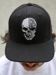 Iron Heart 'Iron To The Bone' Snapback Cap – Black (IHC-19-ITTB)