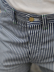 Sugar Cane Hickory Stripe Work Pants – One Wash (SC42496-421)