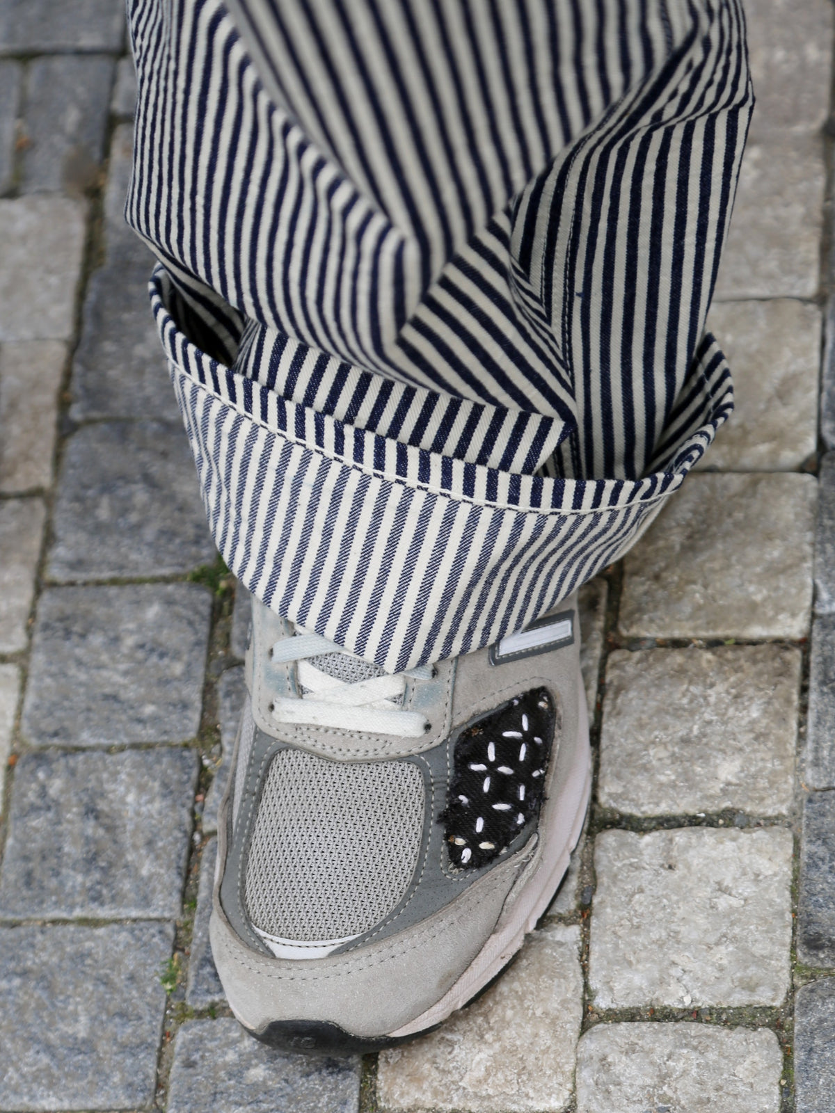 Sugar Cane Hickory Stripe Work Pants – One Wash (SC42496-421)