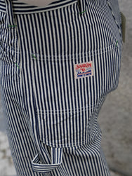 Sugar Cane Hickory Stripe Work Pants – One Wash (SC42496-421)