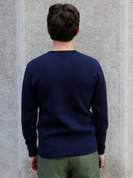 The Real McCoy's U.S. Army Military Thermal Shirt – Navy (MC22109-140)