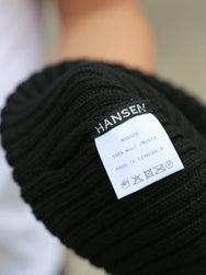 Hansen Garments 28-04-2 Toby Fisherman Beanie – Black