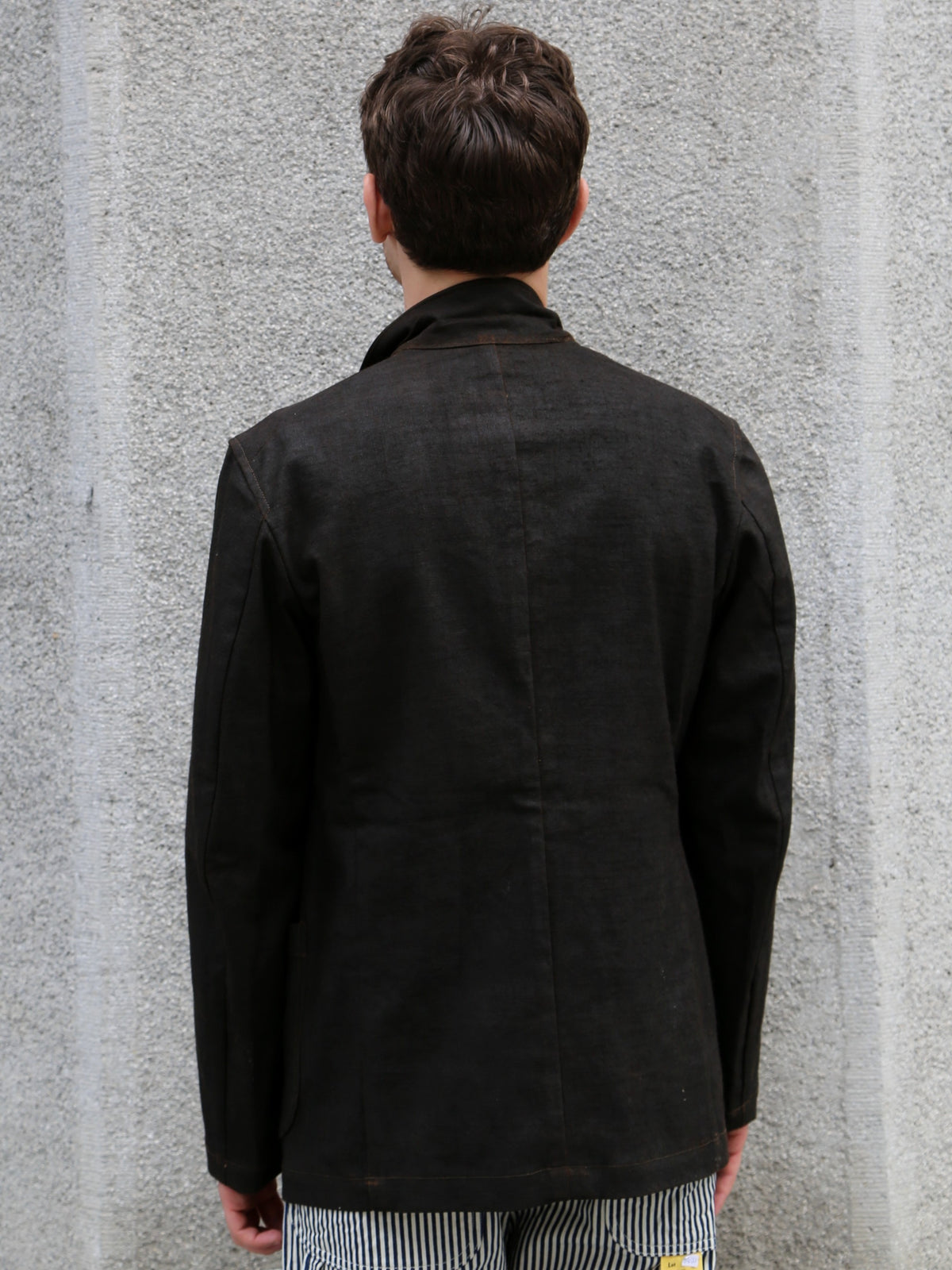 Belafonte Peaked Lapel No Lining JK Doromole Canvas – Doro Brown (30-05)