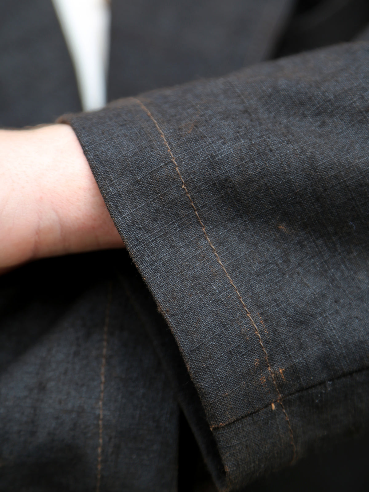 Belafonte Peaked Lapel No Lining JK Doromole Canvas – Doro Brown (30-05)