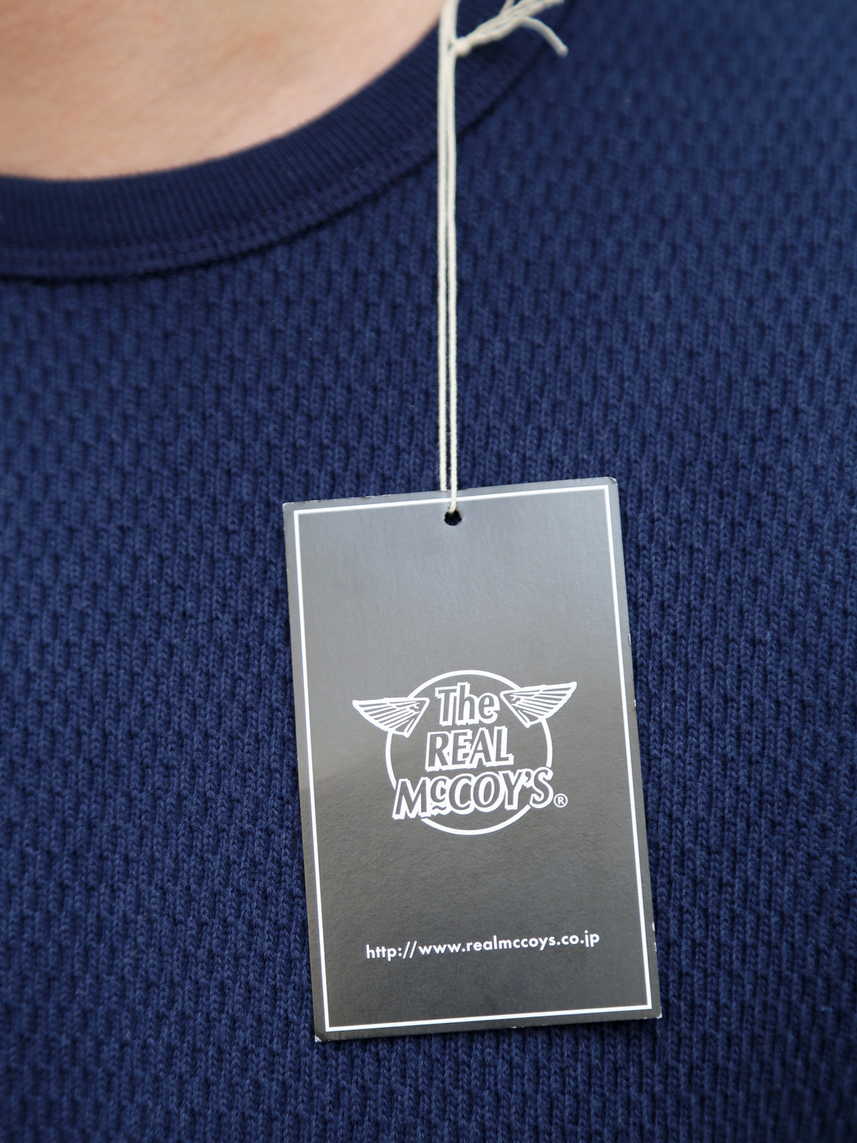 The Real McCoy's U.S. Army Military Thermal Shirt – Navy (MC22109-140)