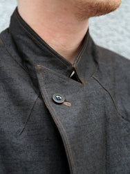 Belafonte Peaked Lapel No Lining JK Doromole Canvas – Doro Brown (30-05)