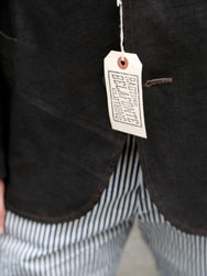 Belafonte Peaked Lapel No Lining JK Doromole Canvas – Doro Brown (30-05)