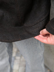 Belafonte Peaked Lapel No Lining JK Doromole Canvas – Doro Brown (30-05)