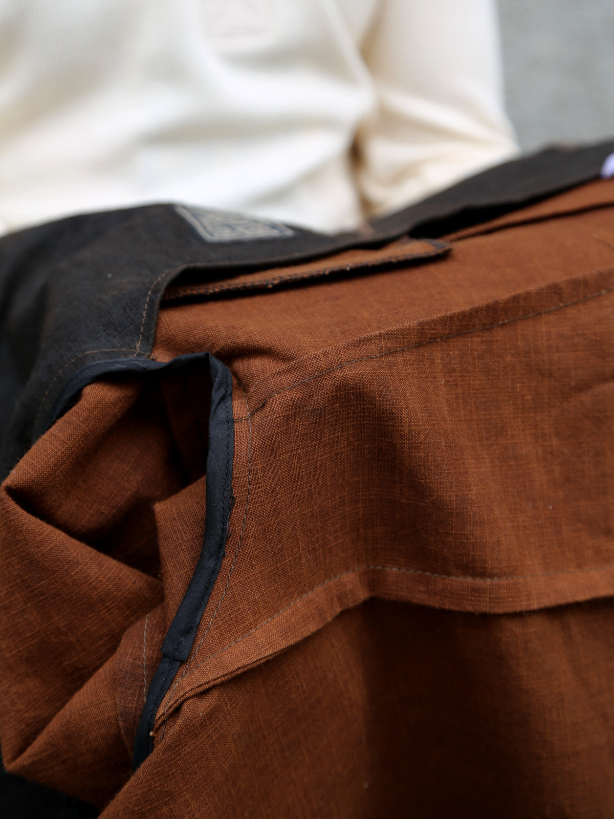 Belafonte Peaked Lapel No Lining JK Doromole Canvas – Doro Brown (30-05)