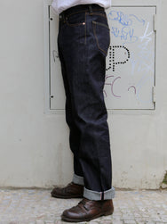 Momotaro 0906-V 15.7oz Zimbabwe Cotton Wide Straight Jeans