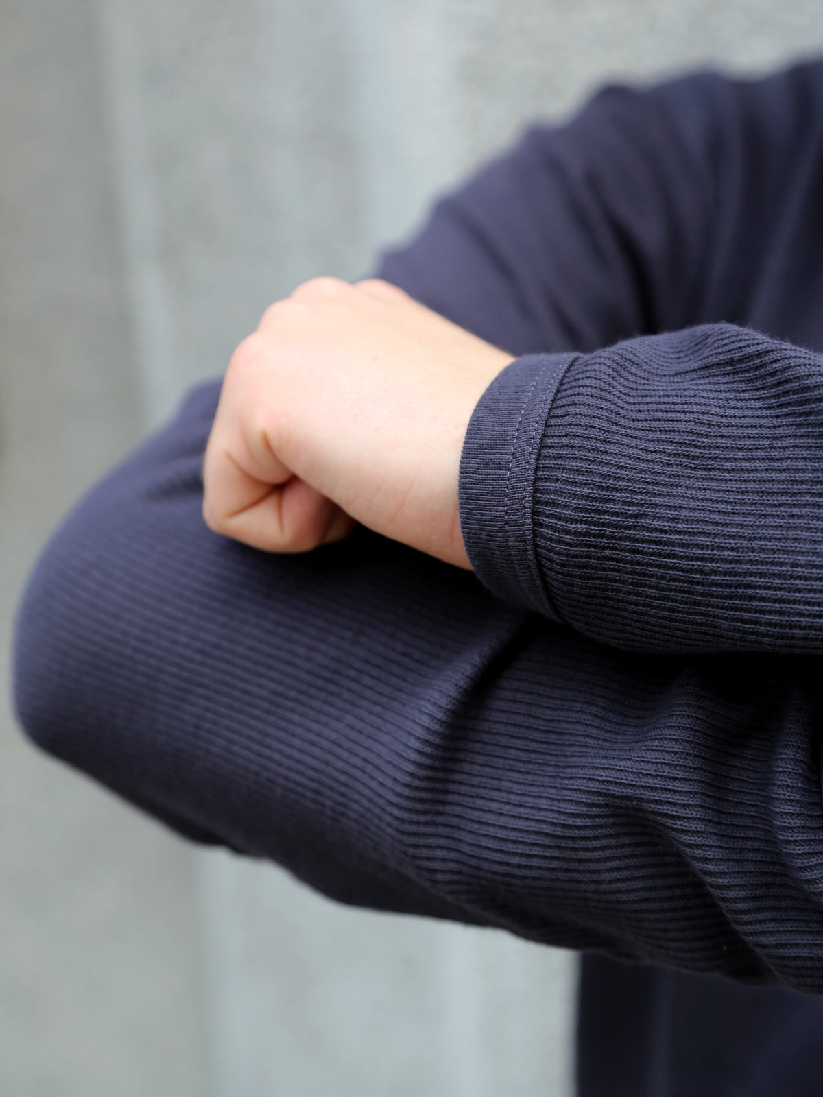 Hermansson Folktrikå Long Sleeve – Graphit (003)
