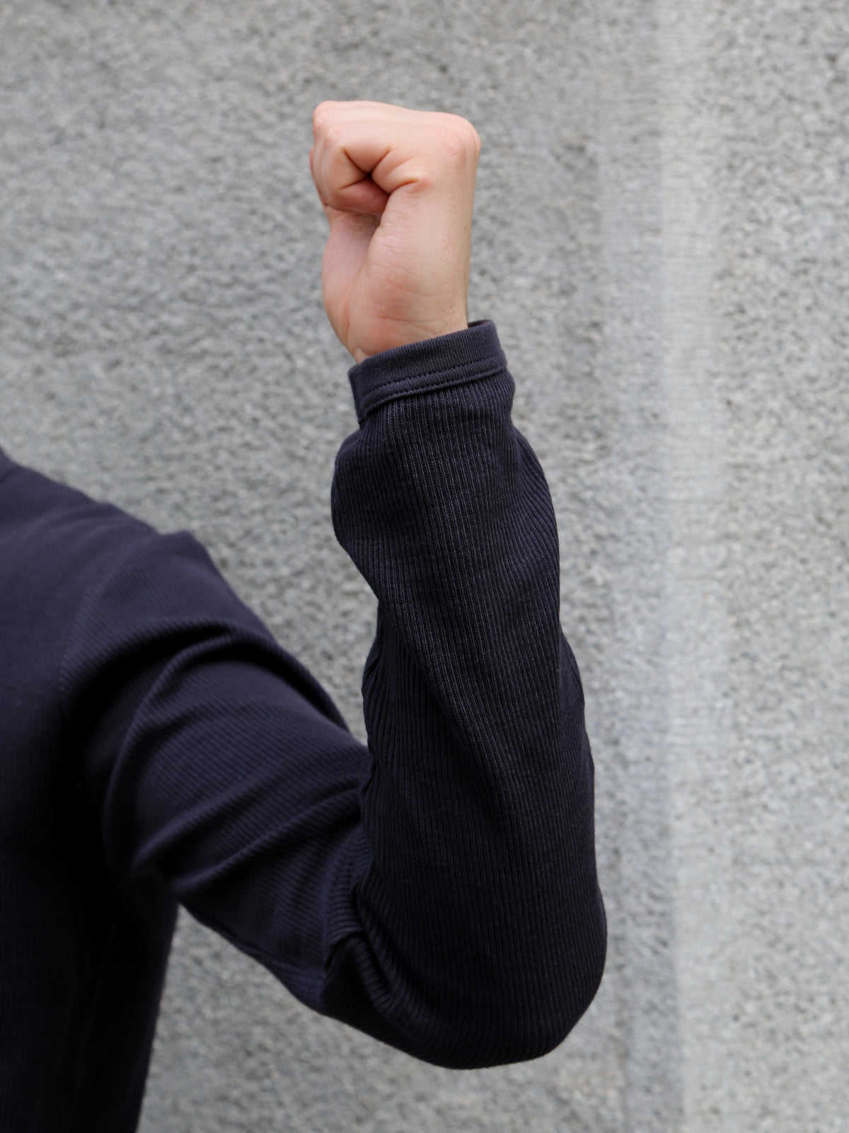 Hermansson Folktrikå Long Sleeve – Graphit (003)