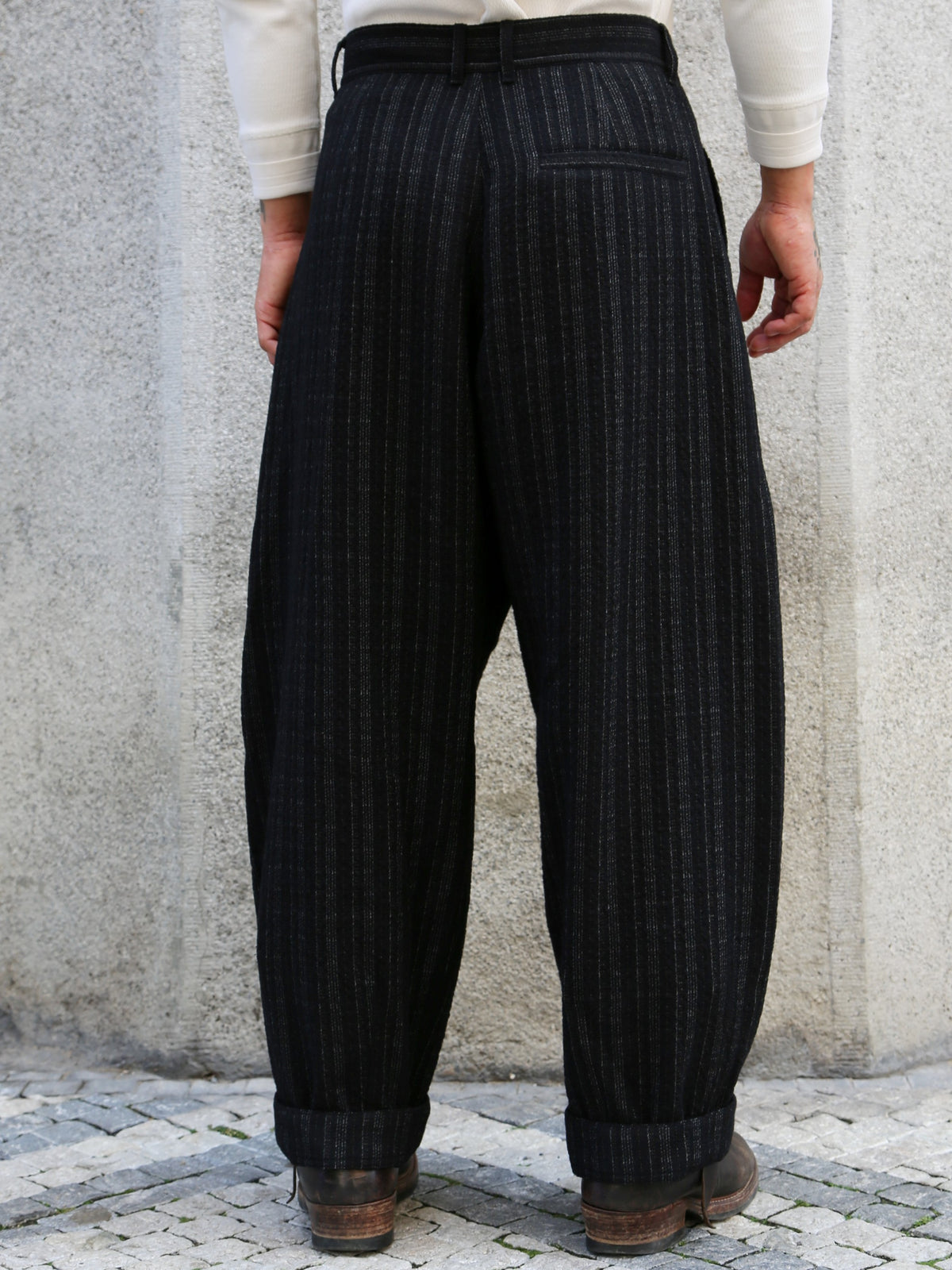 Hansen Garments ANDREW Balloon Trousers – Black 'n' White (32-29-2)