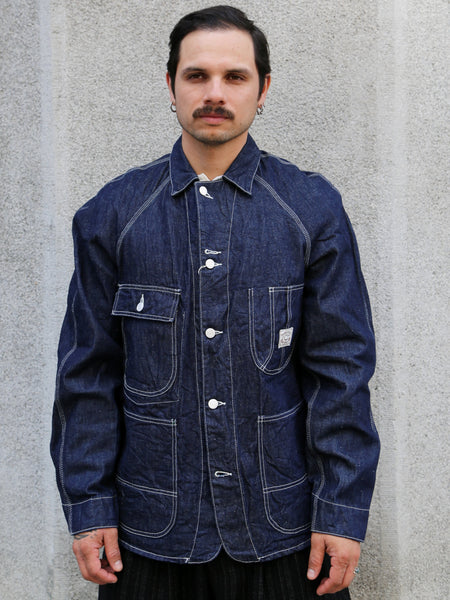 Samurai Jeans Cotton Denim Coverall – Indigo (SJCA-SC01)