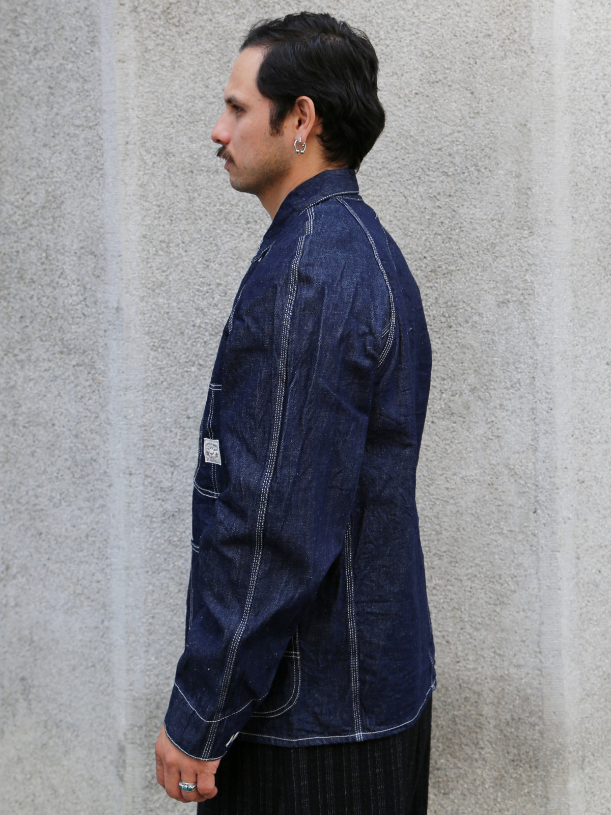 Samurai Jeans Cotton Denim Coverall – Indigo (SJCA-SC01)