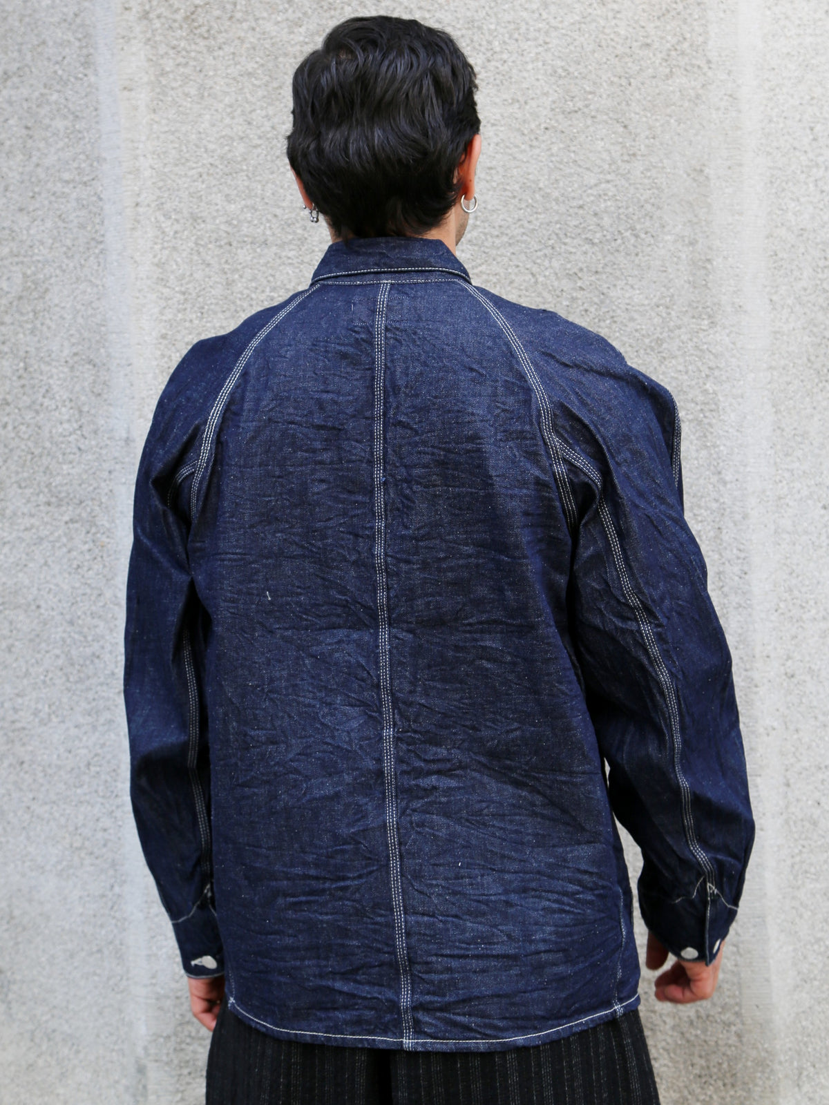 Samurai Jeans Cotton Denim Coverall – Indigo (SJCA-SC01)