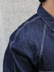 Samurai Jeans Cotton Denim Coverall – Indigo (SJCA-SC01)