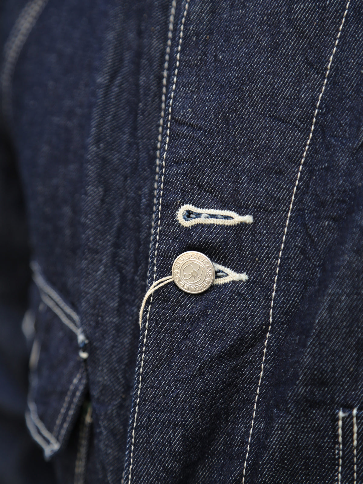 Samurai Jeans Cotton Denim Coverall – Indigo (SJCA-SC01)