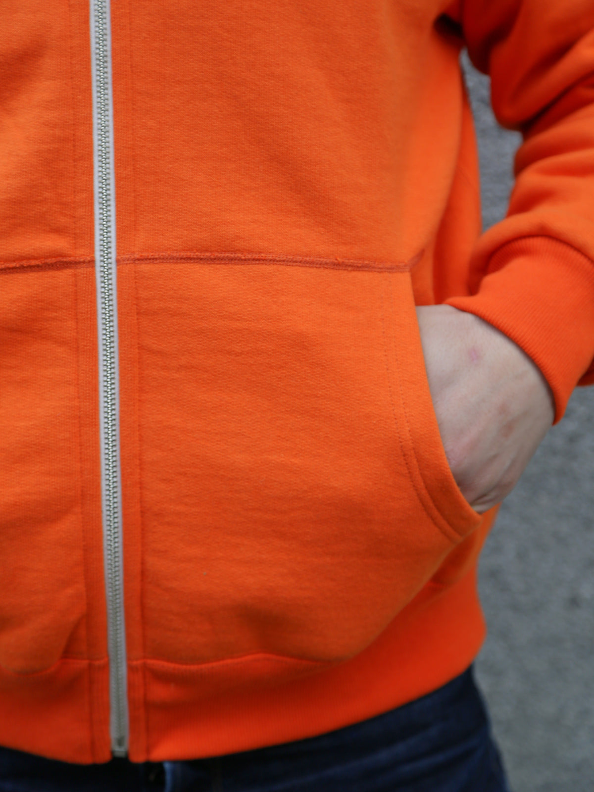 Buco F/Z Parka Sweatshirt – Orange (BC23101)