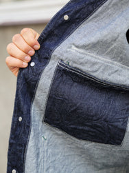 Samurai Jeans Cotton Denim Coverall – Indigo (SJCA-SC01)