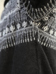 Hansen Garments ESKE Jacquard Design Sweater – Nordic Black (32-02-2)