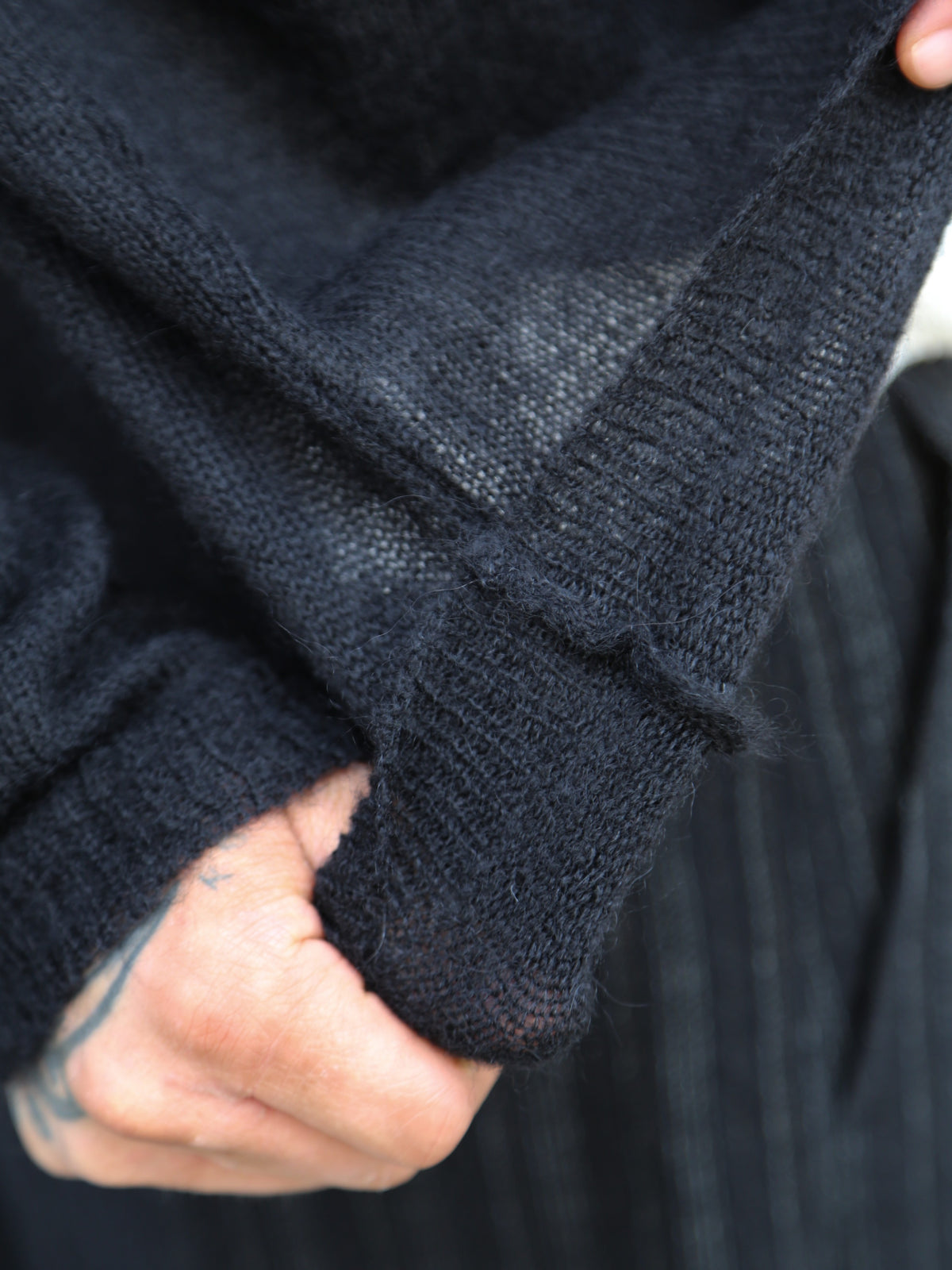 Hansen Garments ESKE Jacquard Design Sweater – Nordic Black (32-02-2)