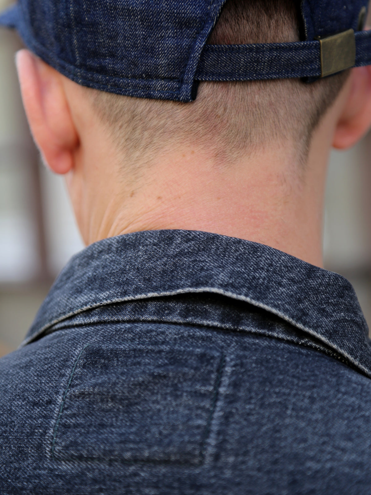 Buzz Ricksons 14,25oz Black Denim Jacket 1953 Aged Model – Hard Washed (SC15650H-419)