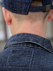 Buzz Ricksons 14,25oz Black Denim Jacket 1953 Aged Model – Hard Washed (SC15650H-419)