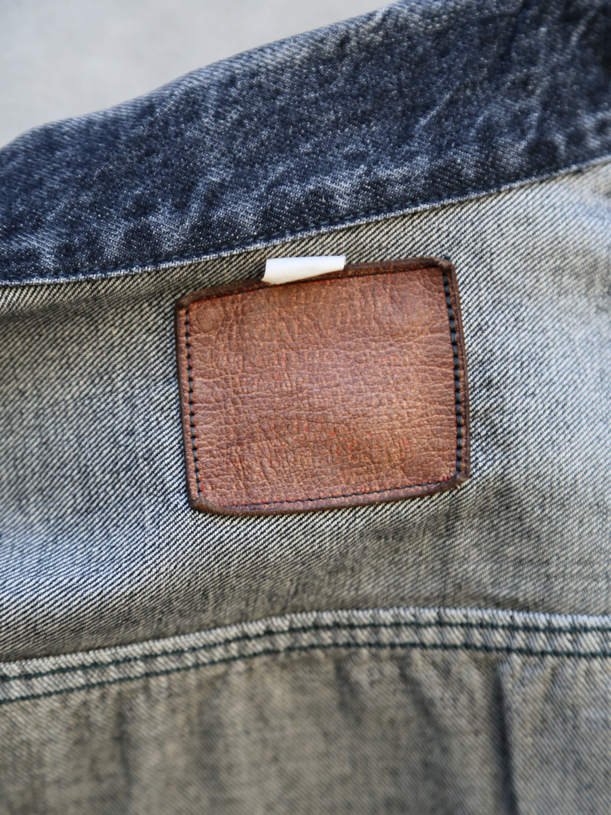 Buzz Ricksons 14,25oz Black Denim Jacket 1953 Aged Model – Hard Washed (SC15650H-419)
