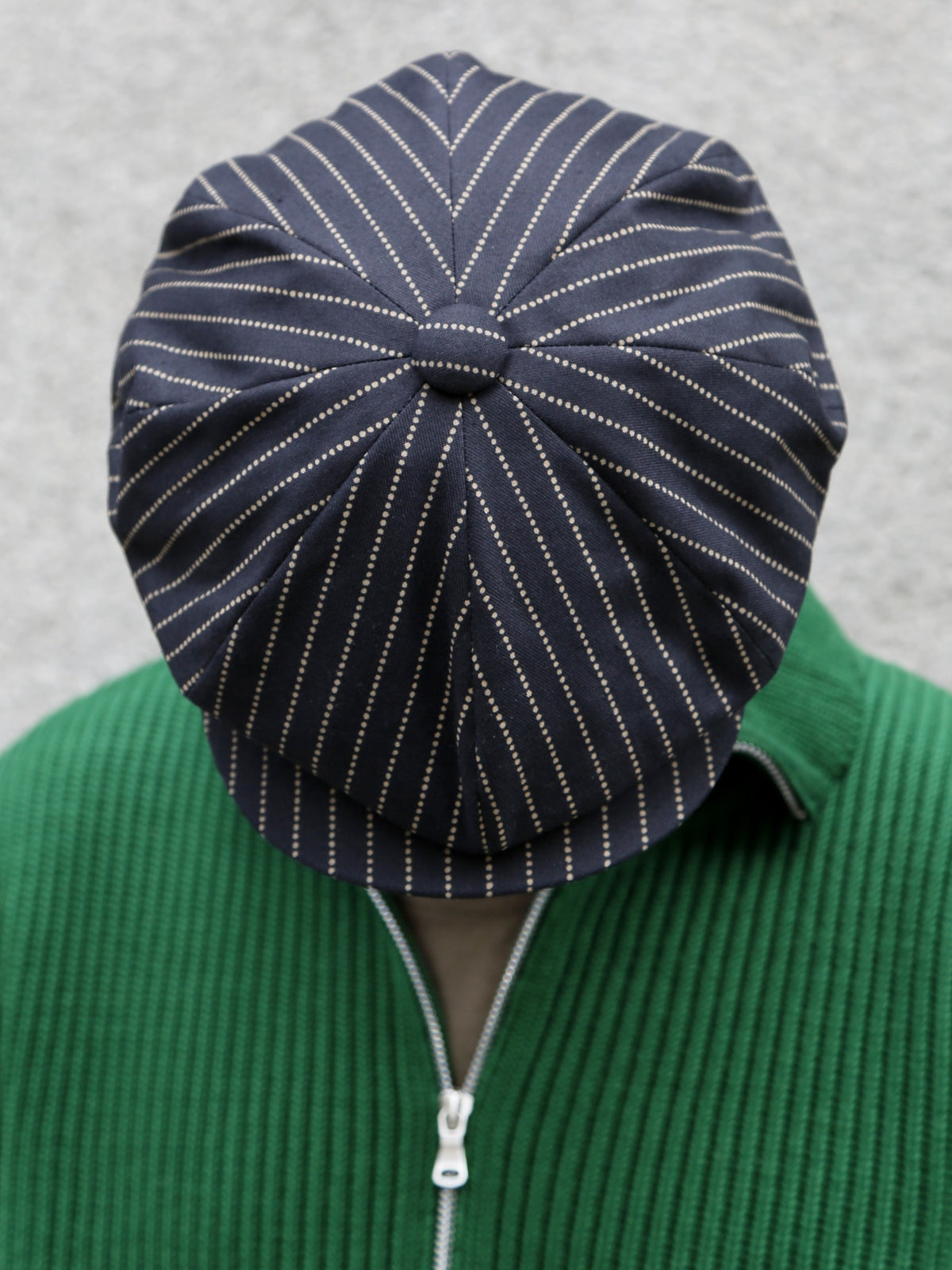 The Real McCOY's Black Wabash Newsboy Cap (MA26010-030)