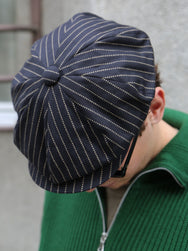 The Real McCOY's Black Wabash Newsboy Cap (MA26010-030)