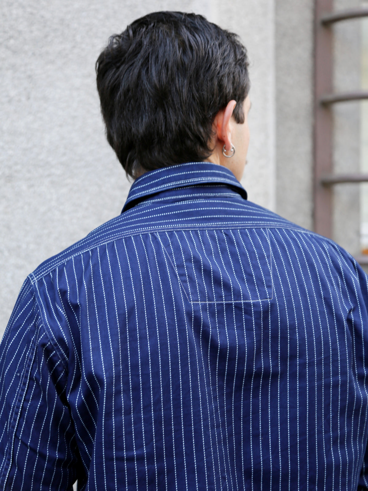 Sugar Cane Fiction Romace Work Shirt – Wabash Stripe (SC25551A)