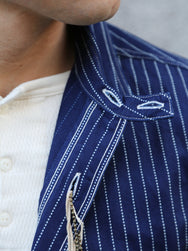 Sugar Cane Fiction Romace Work Shirt – Wabash Stripe (SC25551A)