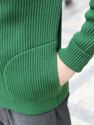 Andersen Andersen Navy Full-Zip Pockets – Green