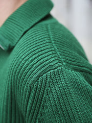 Andersen Andersen Navy Full-Zip Pockets – Green