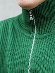 Andersen Andersen Navy Full-Zip Pockets – Green