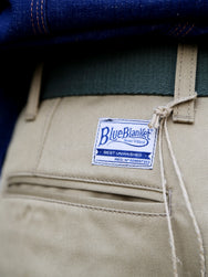 Blue Blanket Chino Pants – Khaki (P17 IT25K)