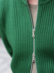 Andersen Andersen Navy Full-Zip Pockets – Green