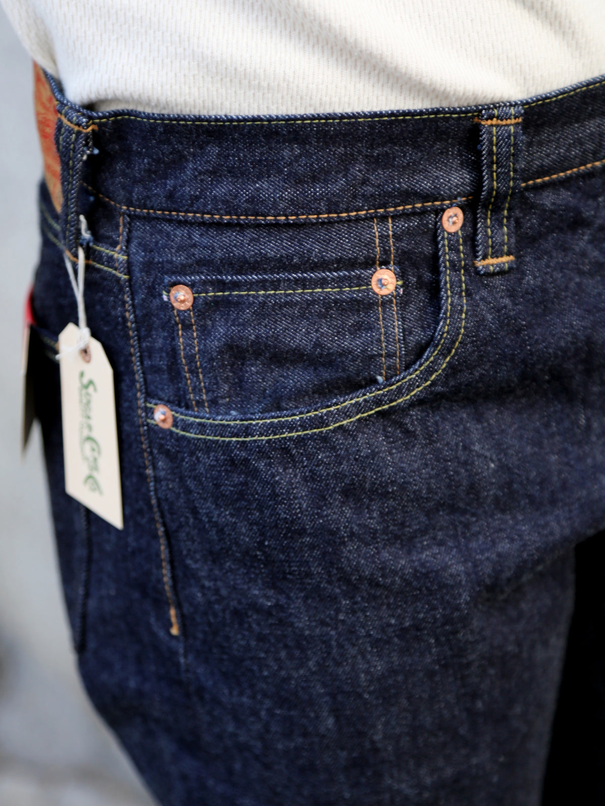 Sugar Cane 14.25oz Denim 1947 Regular Straight – Indigo (SC41947A)