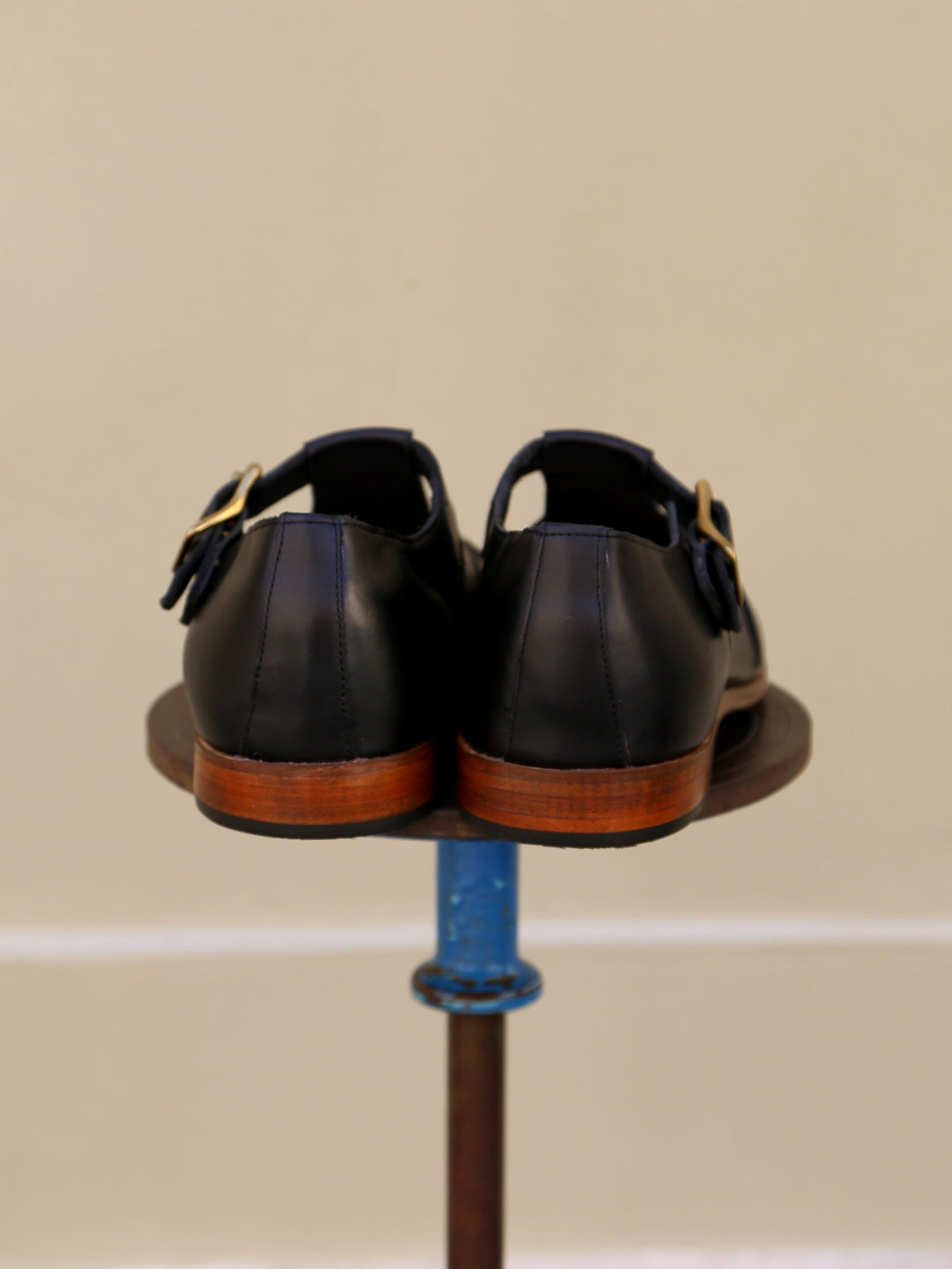 Unmarked Italian Gurkha Sandals – Black