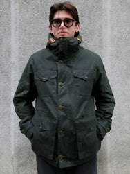 Manifattura Ceccarelli Teddy Lined Weekender Coat – Dark Green (7096-WX)