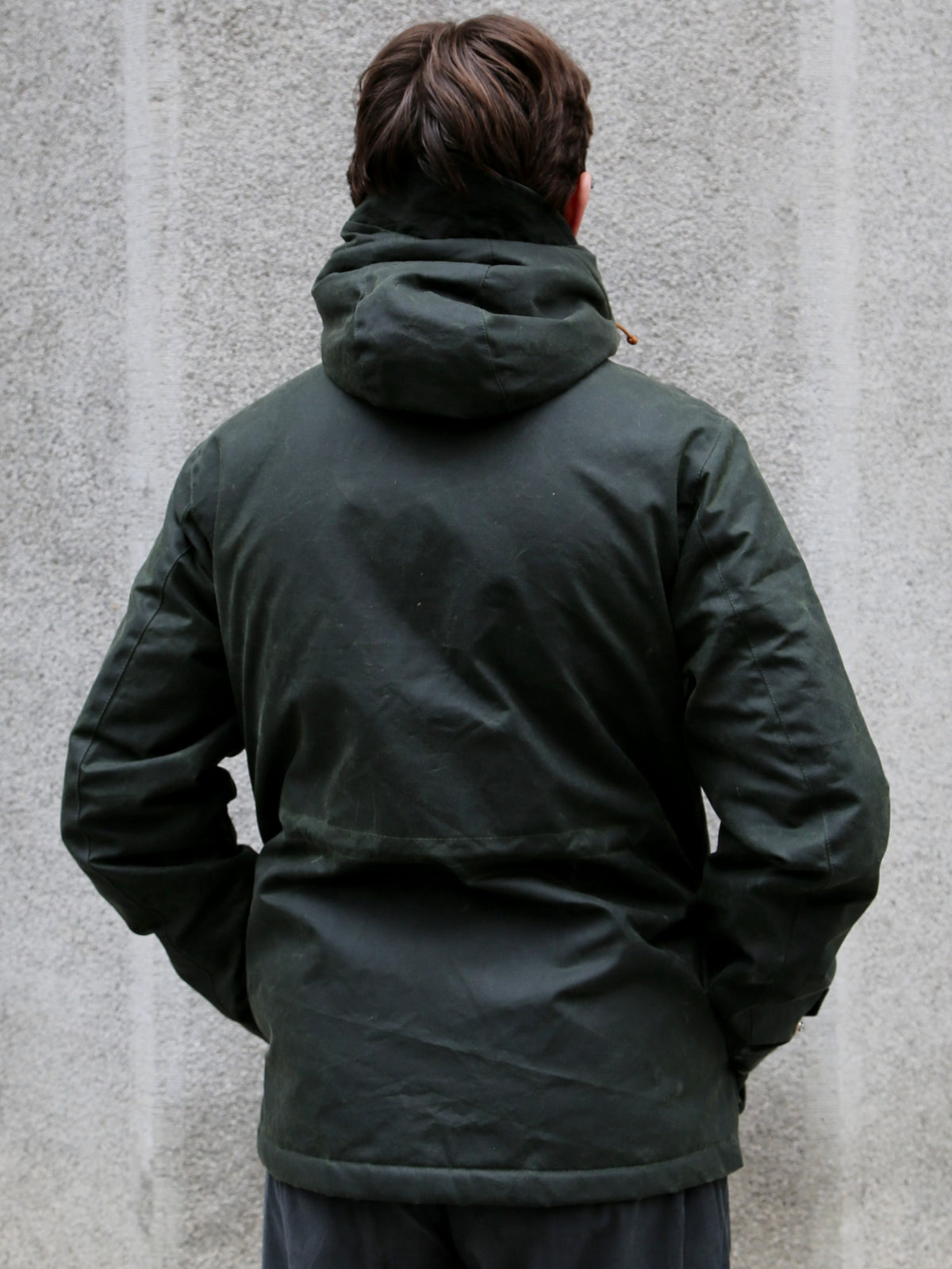 Manifattura Ceccarelli Teddy Lined Weekender Coat – Dark Green (7096-WX)