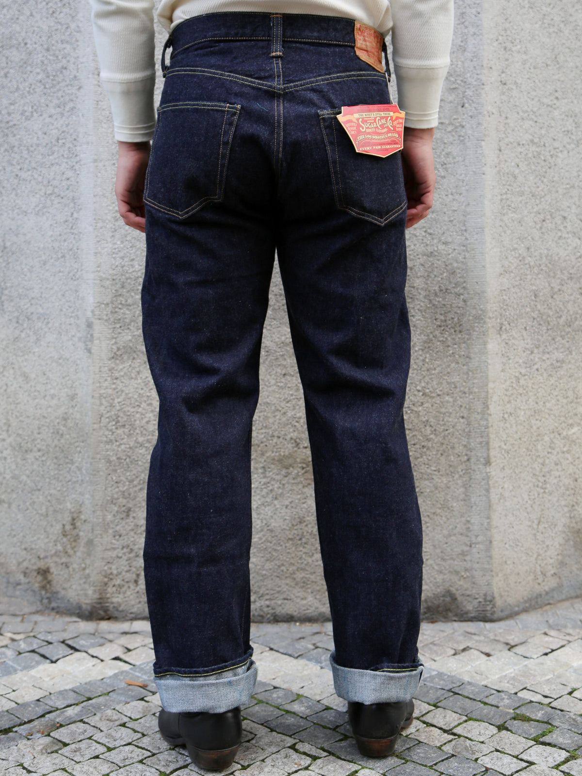 Sugar Cane 14.25oz Denim 1947 Regular Straight – Indigo (SC41947A)